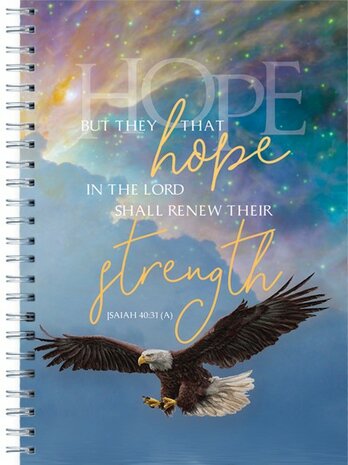 Journal Hope in the Lord ringband arend