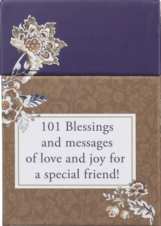 Boxes of blessings - 50 kaarten 101 Blessings for a precious friend