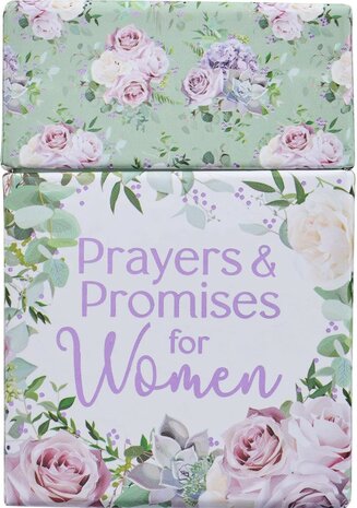 Boxes of blessings - 50 kaarten Prayers & promises for women