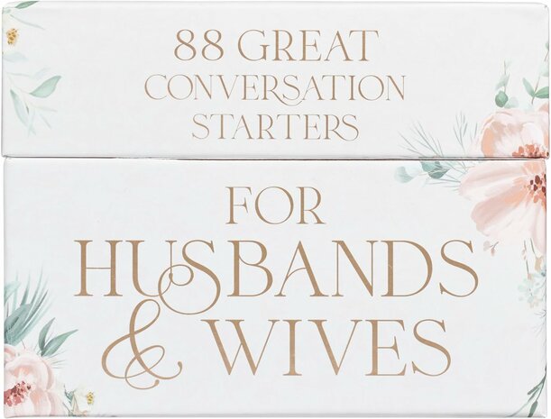 88 Great conversation starters for husbands & wives