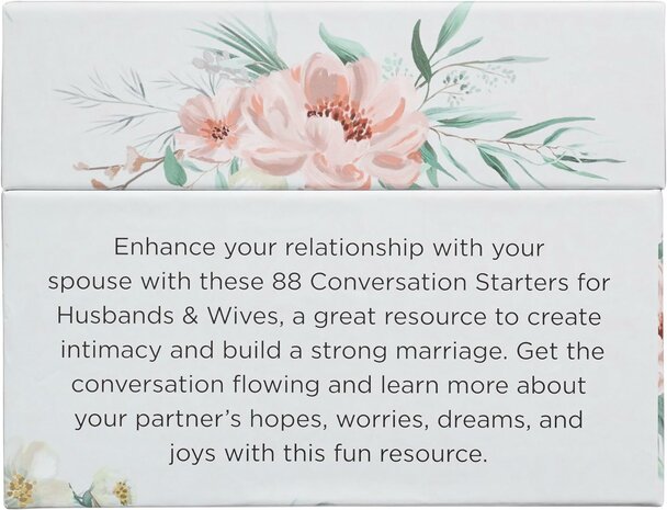 88 Great conversation starters for husbands & wives