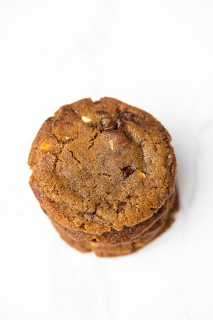 Triple Chocolate Chip Cookies