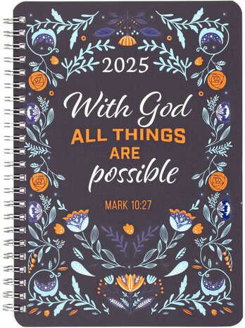 2025 Wirebound Daily Planner All Things