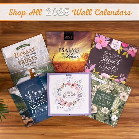 2025 Calendar Lg Psalms of Praise