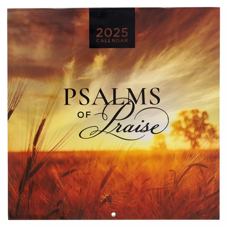 2025 Calendar Lg Psalms of Praise