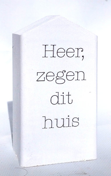 Tafeldecoratie huis - Heer zegen dit huis