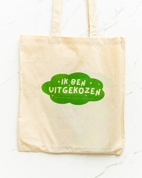 Totebag &#039;Ik ben Uitgekozen&#039;