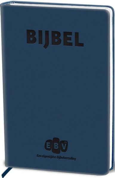 EBV24 Luxe Bijbel blauw