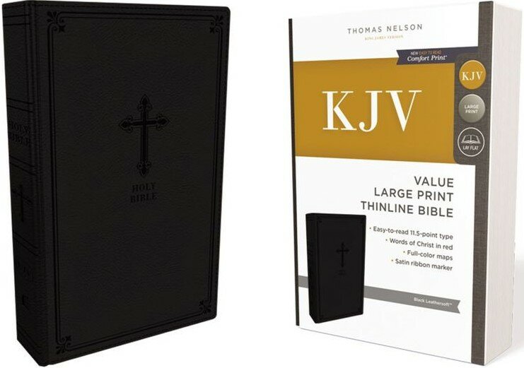 KJV Value thinline Bible zwart