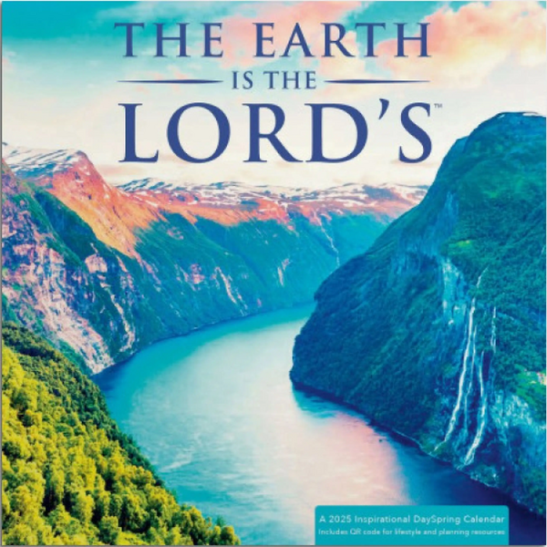 Kalender 2025 The earth is the Lord&#039;s