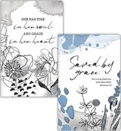 Notepad Saved by grace set van 2