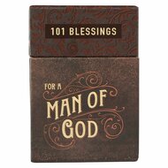 Boxes of blessings - 50 kaarten 101 Blessings for a man of God