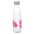 Waterfles Be still and know 500 ml roestvrij staal bloemen