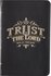 Journal Trust in the Lord zwart leer 183x137 mm