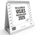 Bureaukalender 2025 visje