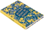 Journal Be strong, brave and fearless hardcover gele bloemen